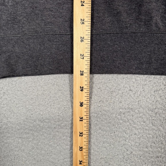 Polo Ralph Lauren Sweater Mens XL Gray 1/4 Zip Pullover Viscose Blend Preppy - Picture 7 of 12